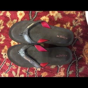 Coach Flip Flops